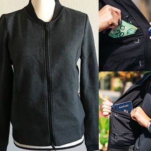 NEW Pacsafe Transit Multi-Pocket Travel Jacket